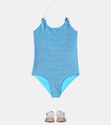Bañador Lumière de lamé con aplique | Oséree Kids