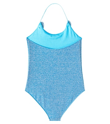 Bañador Lumière de lamé con aplique | Oséree Kids