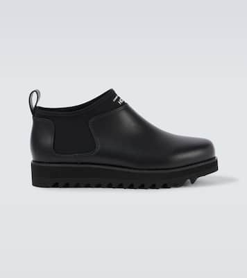 로고 레더 부츠 | Comme des Garçons Homme