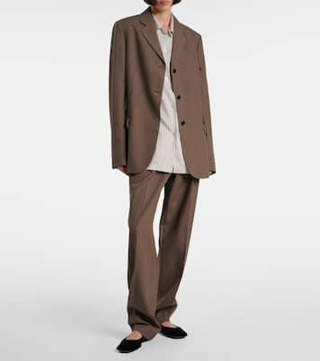 Blazer Kimiko en soie et laine | The Row