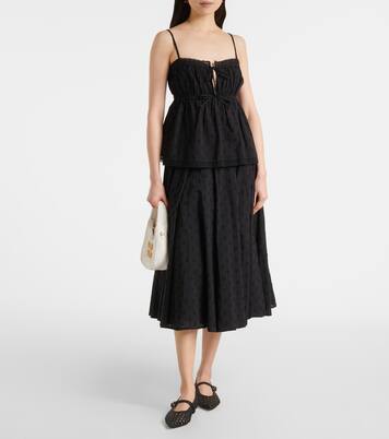 Top Quinn aus Baumwolle mit Spitze | Ulla Johnson