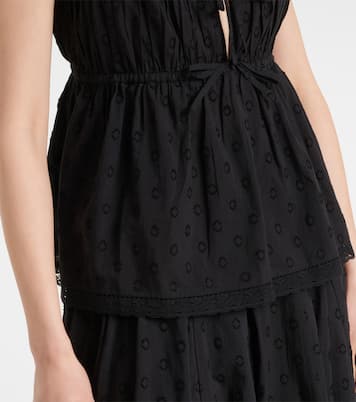 Top Quinn aus Baumwolle mit Spitze | Ulla Johnson