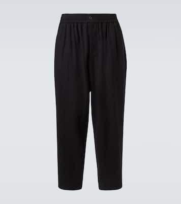 Virgin wool straight pants | Giorgio Armani