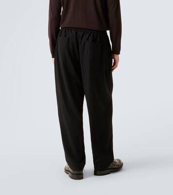 Virgin wool straight pants | Giorgio Armani
