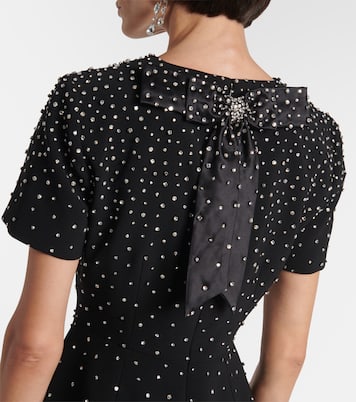 水晶缀饰长礼服 | Carolina Herrera