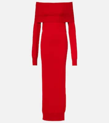 Robe longue en laine | Stella McCartney