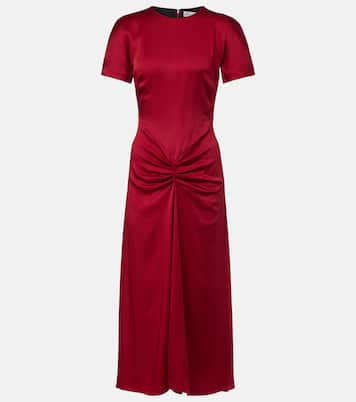 Midikleid aus Satin | Victoria Beckham