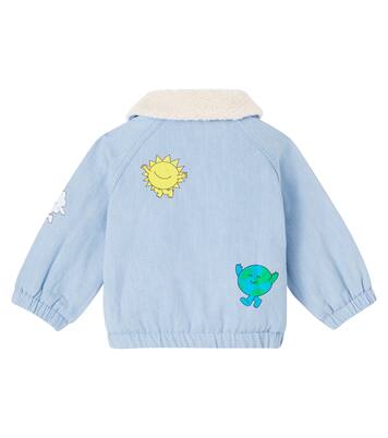 Baby printed denim jacket | Stella McCartney Kids
