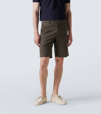 Jarno cotton-blend Bermuda shorts | Loro Piana