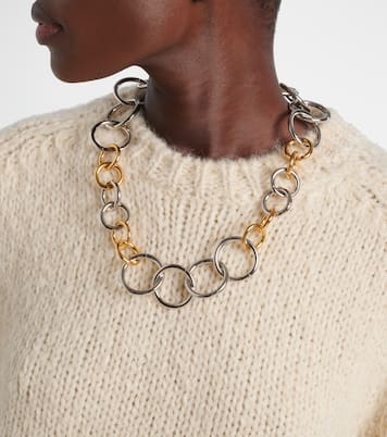 Collier en plaqué or | Jil Sander