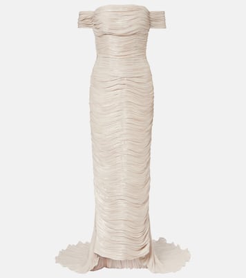 Off-Shoulder-Robe | Marmar Halim