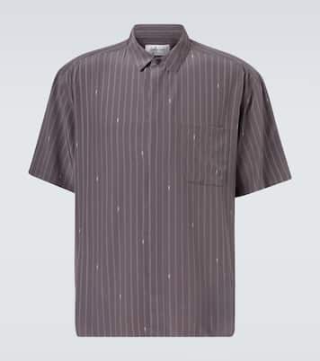 Chemise Cassandre en crêpe de soie | Saint Laurent