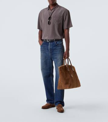 Chemise Cassandre en crêpe de soie | Saint Laurent