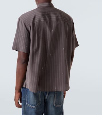 Chemise Cassandre en crêpe de soie | Saint Laurent