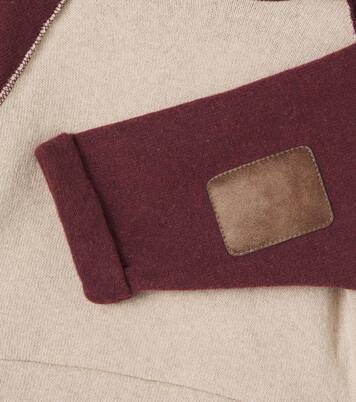 Baby Hakon knitted cotton-blend hoodie | 1 + in the Family