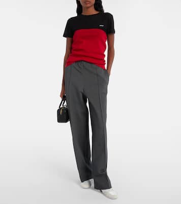 Cotton jersey T-shirt  | Miu Miu