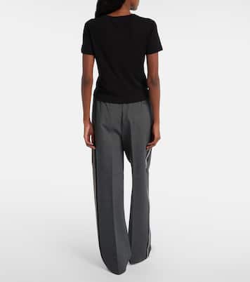 Cotton jersey T-shirt  | Miu Miu