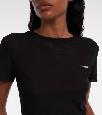 Cotton jersey T-shirt  | Miu Miu