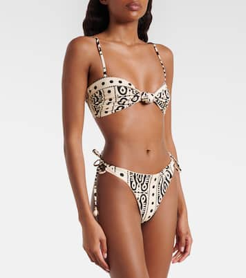 Slip bikini Sagrado con stampa | Johanna Ortiz