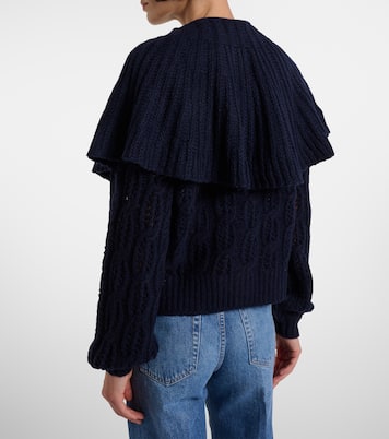 Cardigan en laine mélangée | Frame