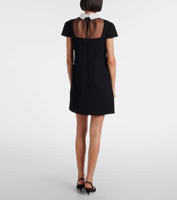 Minikleid aus Crêpe | Self-Portrait