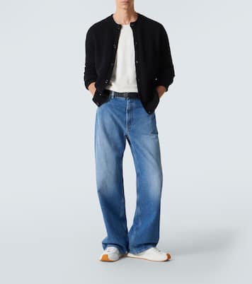 DG leather sneakers | Dolce&Gabbana