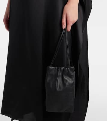 Bourse leather phone pouch | The Row