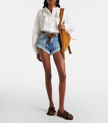 High-Rise Jeansshorts Eneidala | Isabel Marant