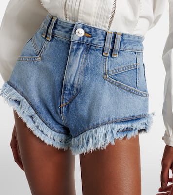 High-Rise Jeansshorts Eneidala | Isabel Marant