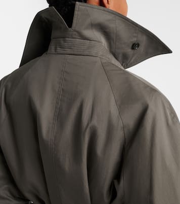 Trenchcoat aus Baumwoll-Twill | Phoebe Philo