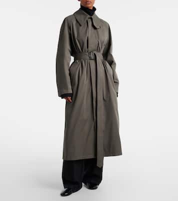 Trenchcoat aus Baumwoll-Twill | Phoebe Philo