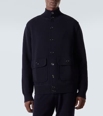 Veste en laine et cachemire | Allude
