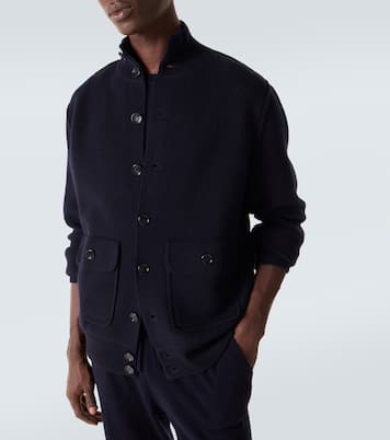Veste en laine et cachemire | Allude