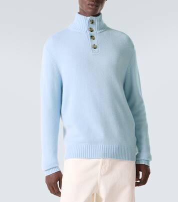 Wool and cashmere turtleneck sweater | Allude