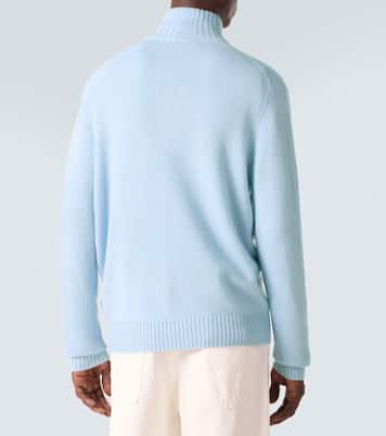 Wool and cashmere turtleneck sweater | Allude