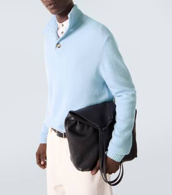 Wool and cashmere turtleneck sweater | Allude