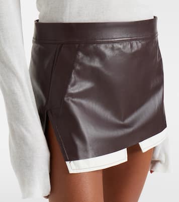 Minifalda Fog de piel | Rick Owens