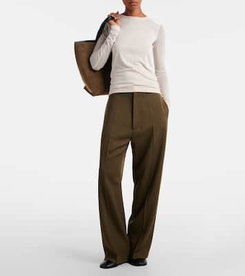 Pot Cabas suede tote bag | Phoebe Philo