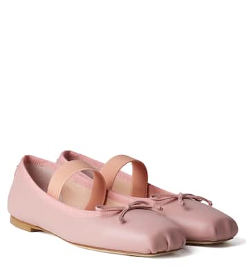 Leather ballet flats | Dolce&Gabbana Kids