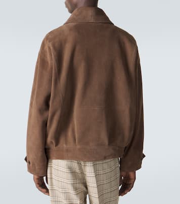 Giacca blouson in suede | Auralee