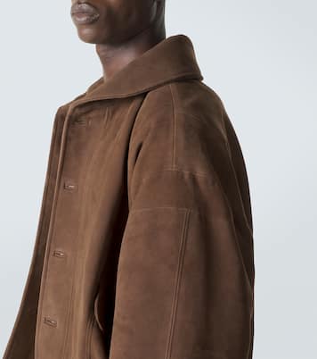 Giacca blouson in suede | Auralee