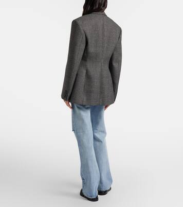 Jeans rectos con efecto desgastado | Acne Studios