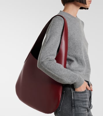 Joan Large leather shoulder bag | Khaite