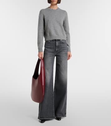 Joan Large leather shoulder bag | Khaite