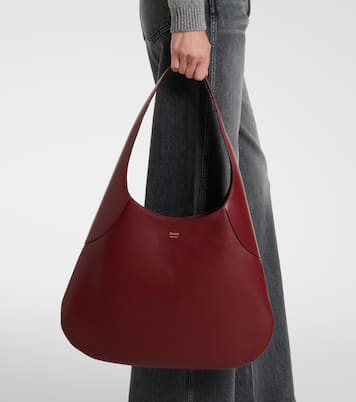 Joan Large leather shoulder bag | Khaite