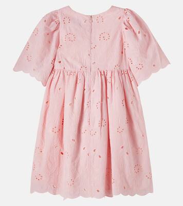 Broderie anglaise gathered dress | Tartine et Chocolat