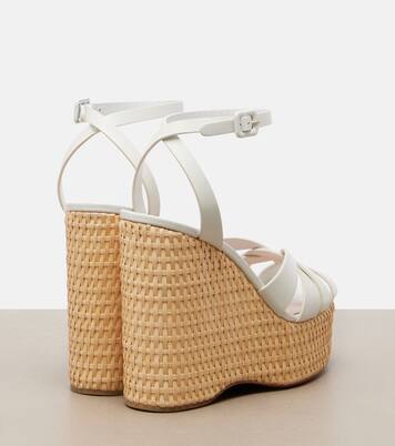 Wedge-Sandalen Copacabana aus Leder | Aquazzura