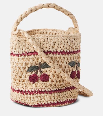 Tasche Fiorella aus Raffiabast | Konges Sløjd