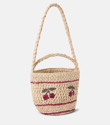 Tasche Fiorella aus Raffiabast | Konges Sløjd