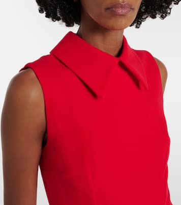 Midikleid Leontine aus Woll-Crêpe | Emilia Wickstead